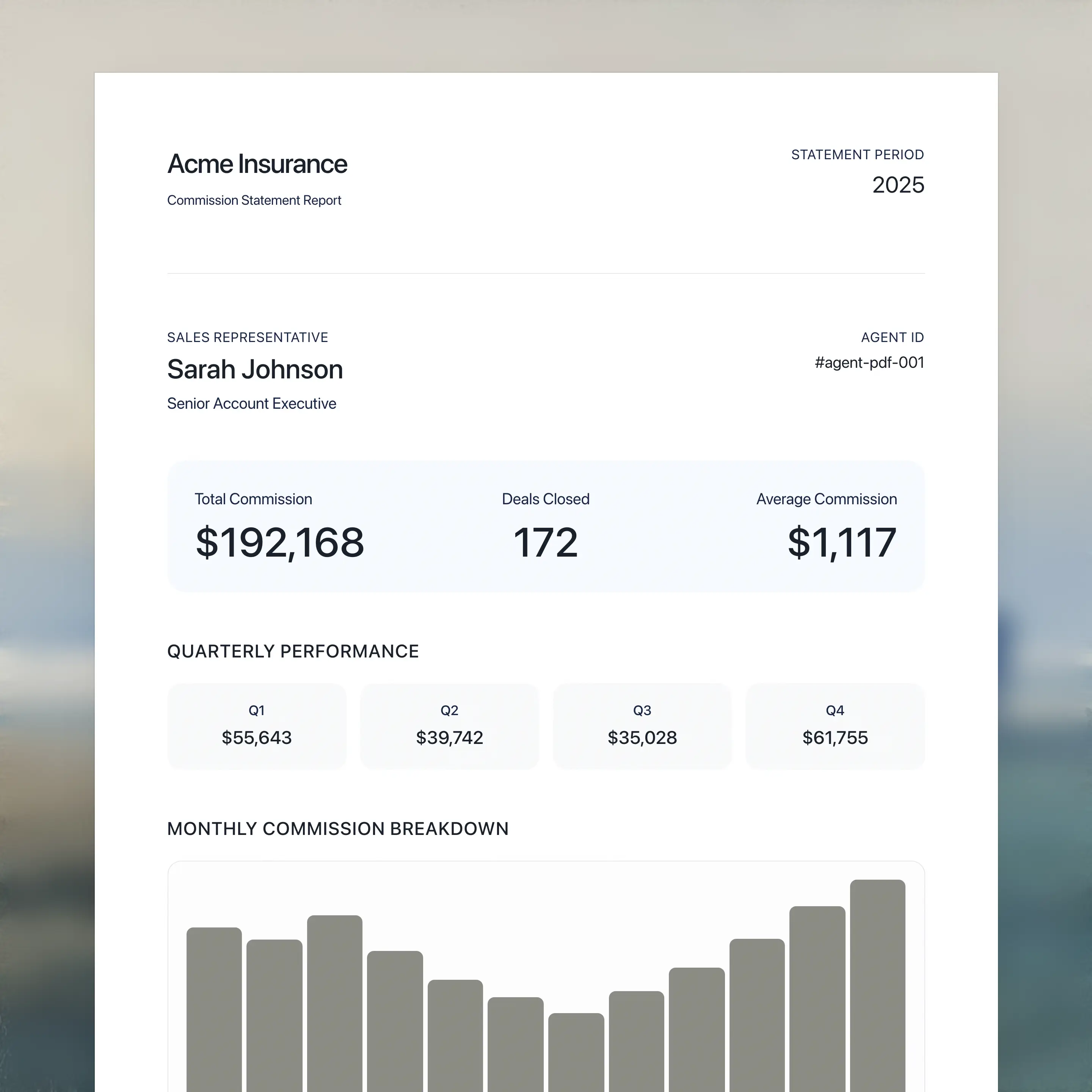 Cocentives - Commission reporting for insurance agencies